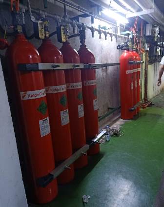 Tabung CO2 System PLTA Jatiluhur